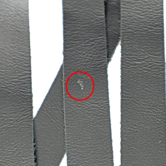 Balenciaga Laundry Cabas Bag Black Handbag Shoulder Logo Fringe Leather - Picture 9 of 9